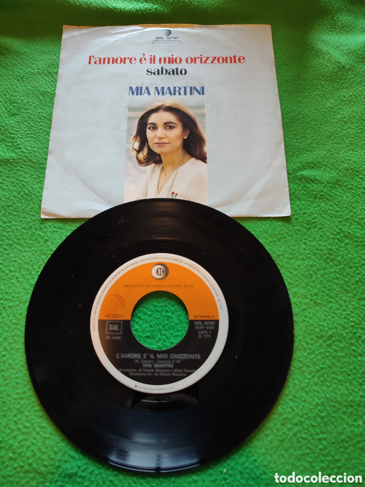 Discos de vinilo: M&iacute;a Martini - Lamore e il m&iacute;o orizzonte - Foto 2