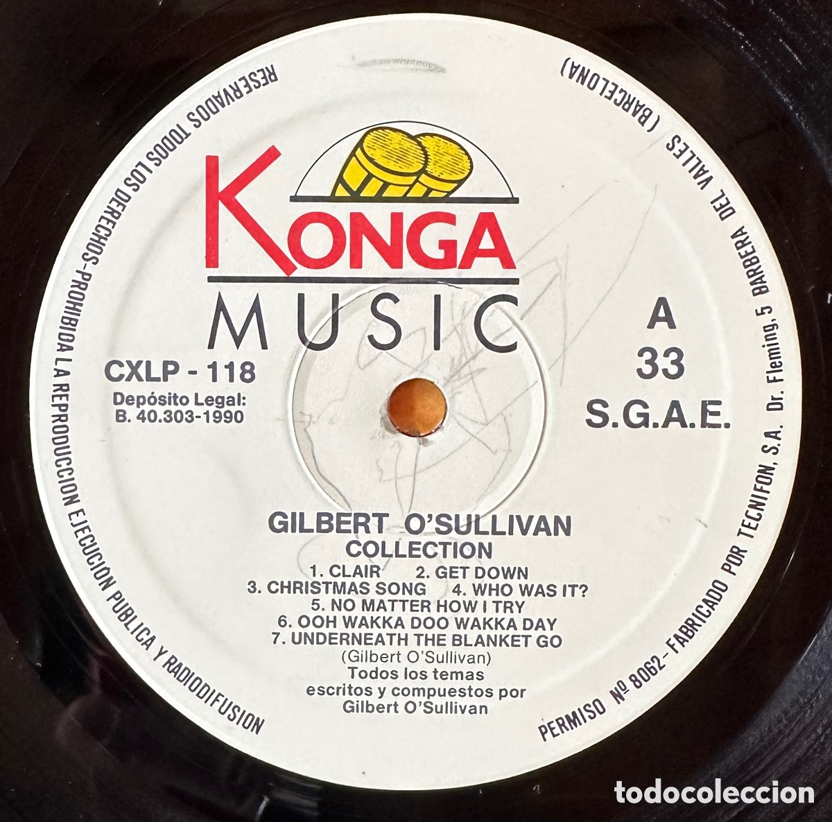 Discos de vinilo: Gibert O&rsquo;Sullivan. Collection - Foto 3