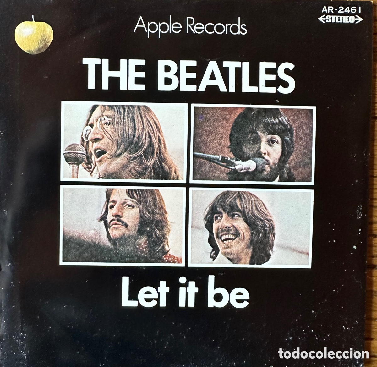 Discos de vinilo: BEATLES LET IT BE JAPON&Eacute;S. - Foto 1