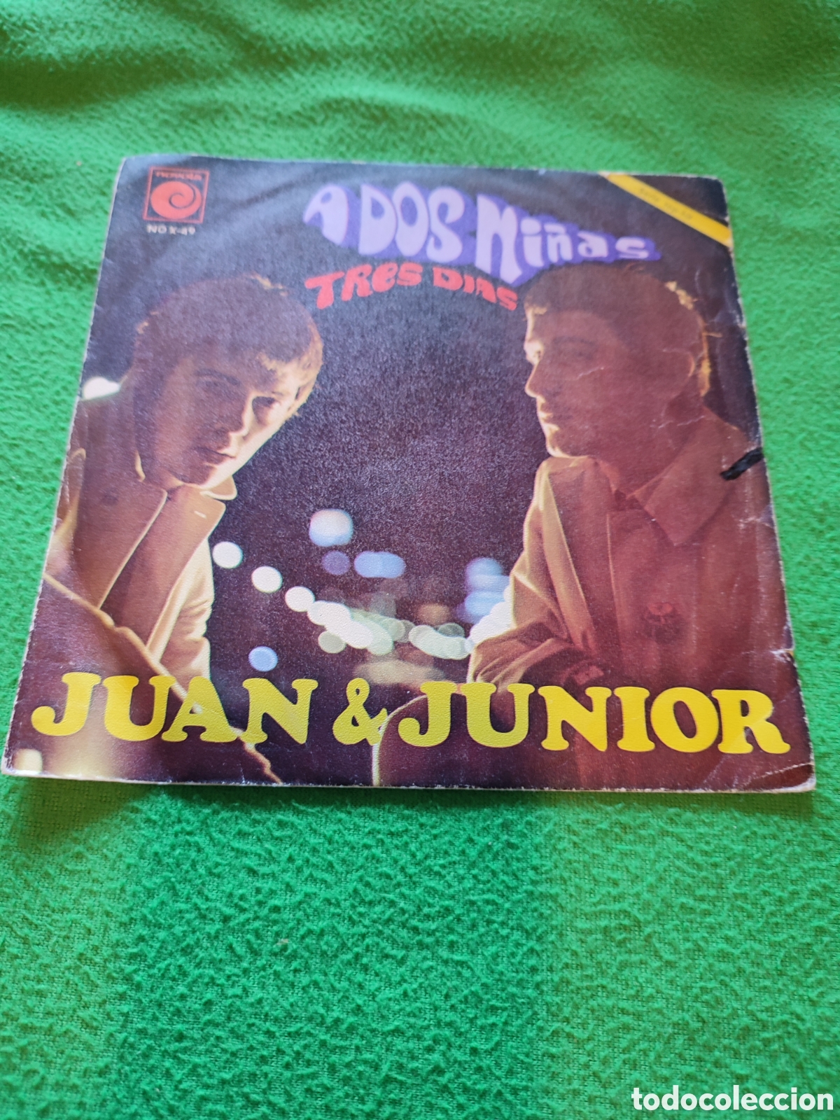 Discos de vinilo: Juan & Junior - A dos ni&ntilde;as - Foto 1