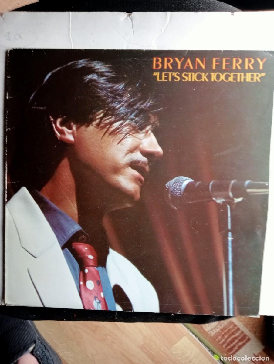Discos de vinilo: Bryan Ferry &ndash; Lets Stick Together 1981 lp - Foto 1