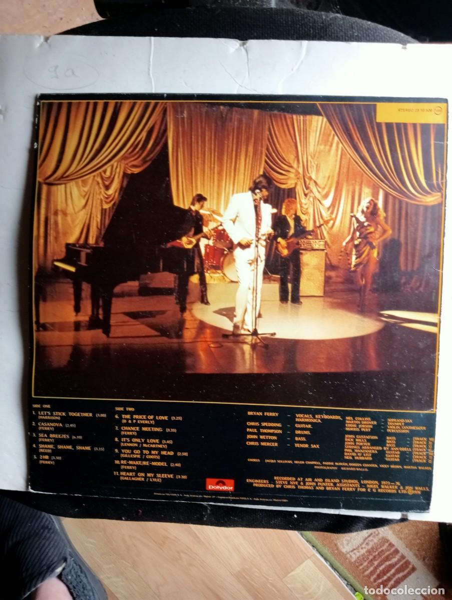 Discos de vinilo: Bryan Ferry &ndash; Lets Stick Together 1981 lp - Foto 2