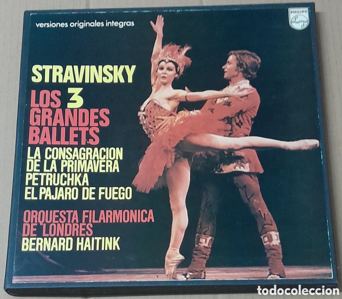 Discos de vinilo: STRAVINSKY - LOS 3 GRANDES BALLETS - PHILIPS 1981 - Foto 1