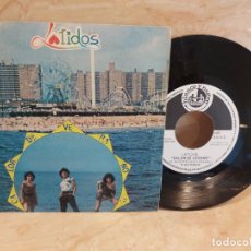 Discos de vinilo: LATIDOS / CALOR DE VERANO / SINGLE PROMO-BLANCO Y NEGRO-1984 / MBC. ***/***