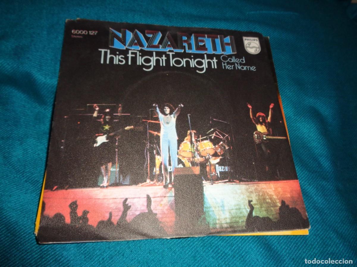 Discos de vinilo: NAZARETH. THIS FLIGHT TONIGHT / CALLED HER NAME. PHILIPS, 1973. EDC. GERMANY. IMPECABLE(#) - Foto 1