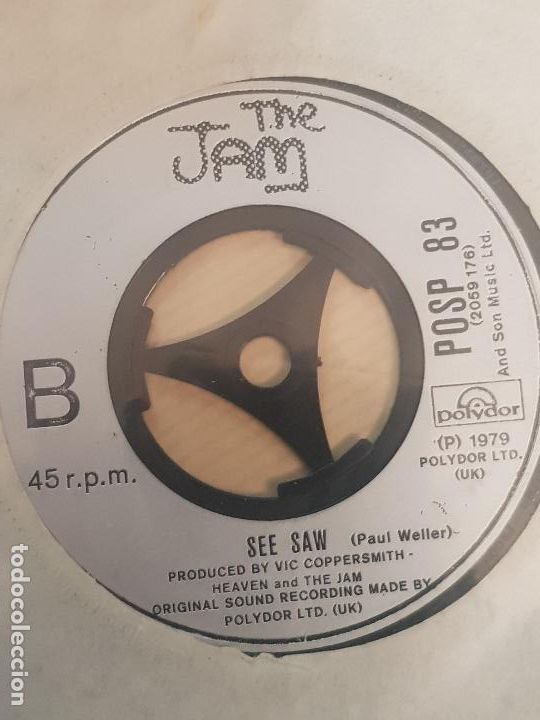 Discos de vinilo: THE JAM POSP 83 (82059 1769) - Foto 2