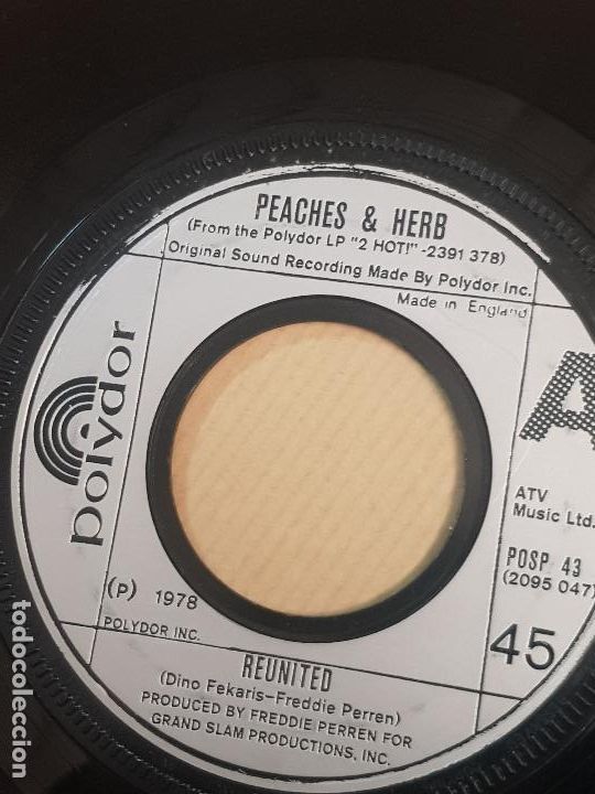 Discos de vinilo: PEACHES&HERB POSP43 (2095 047) - Foto 2