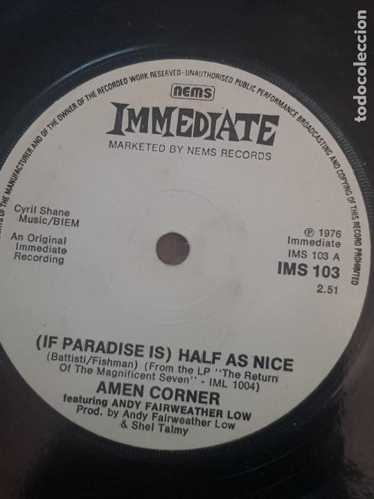 Discos de vinilo: AMEN CORNER IMS 103 - Foto 2