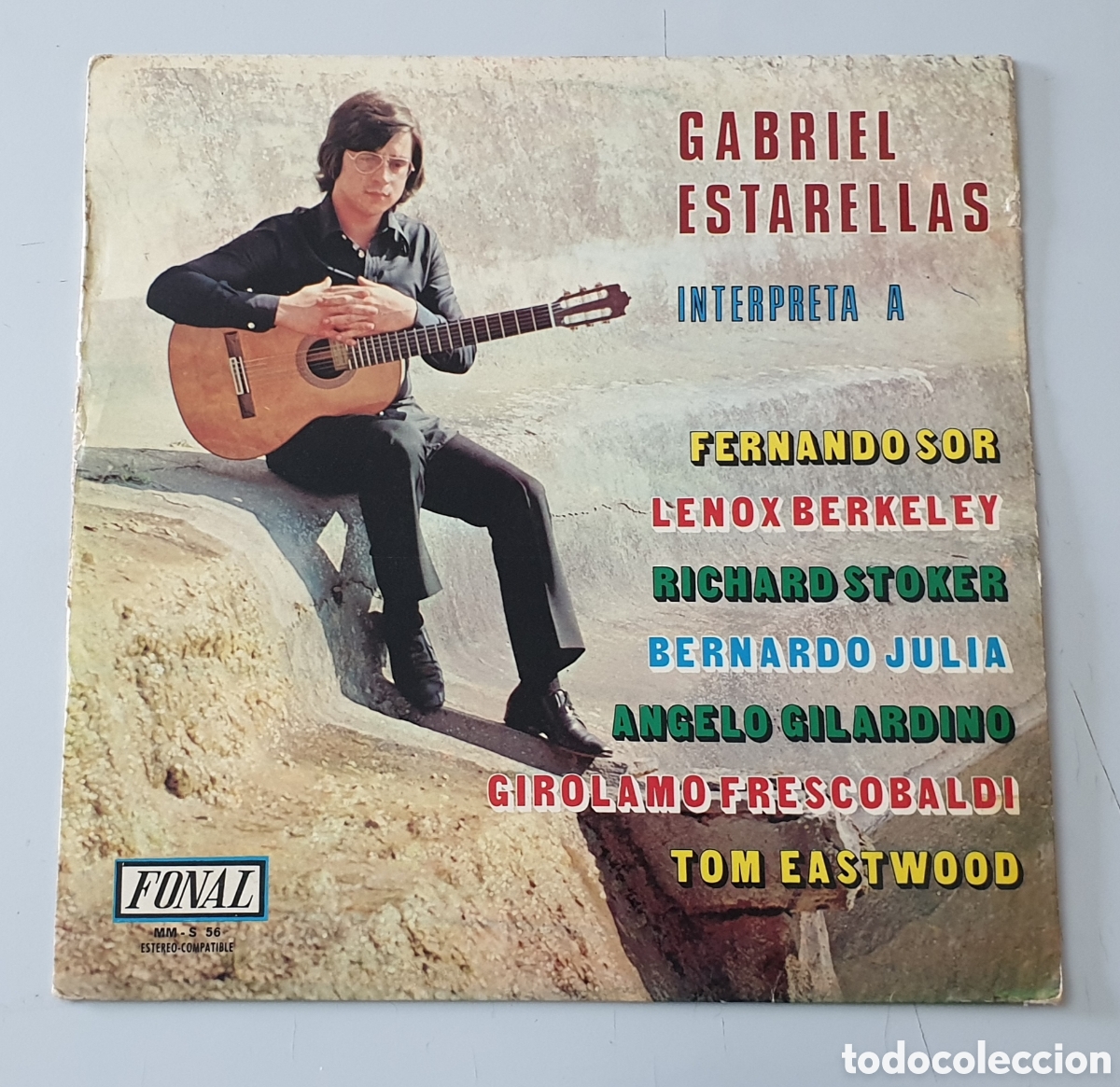 Dischi in vinile: LP GABRIEL ESTARELLAS (Espa&ntilde;a - Fonal - 1973) SU MAS RARO Y DIFICIL LP