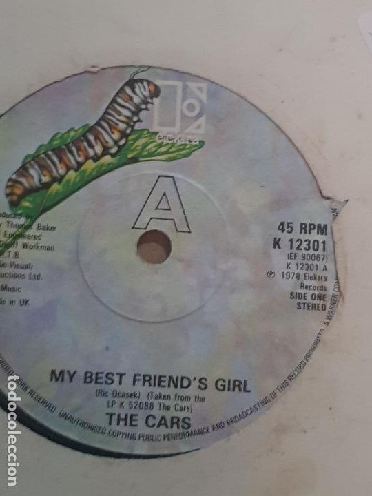 Discos de vinilo: THE CARS K 12301 - Foto 2