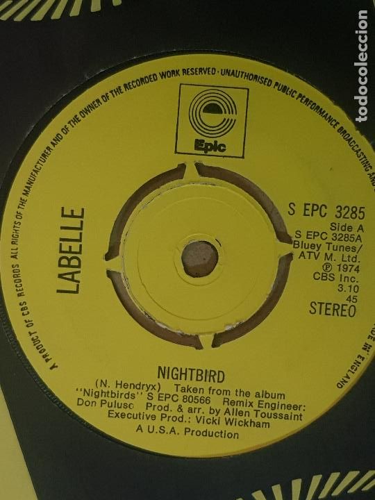 Discos de vinilo: LABELLE S EPC 3285 - Foto 1