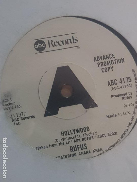Discos de vinilo: RUFUS ABC 4175 - Foto 1