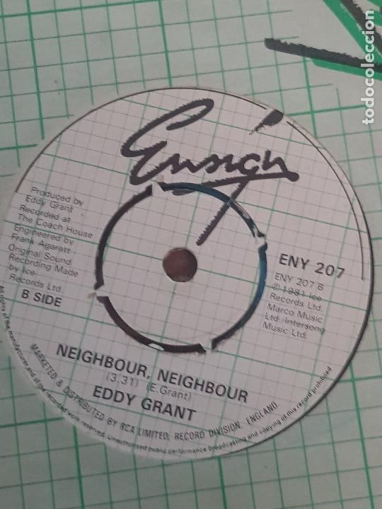 Discos de vinilo: EDDY GRANT ENY 207 - Foto 2