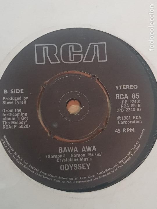 Discos de vinilo: ODYSSEY RCA 85 PB 2240 - Foto 2