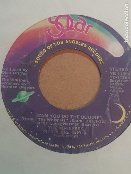 Discos de vinilo: THE WHISPERS - Foto 1