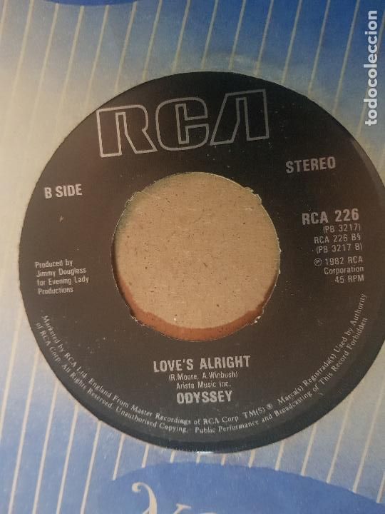 Discos de vinilo: ODYSSEY RCA 226 - Foto 1