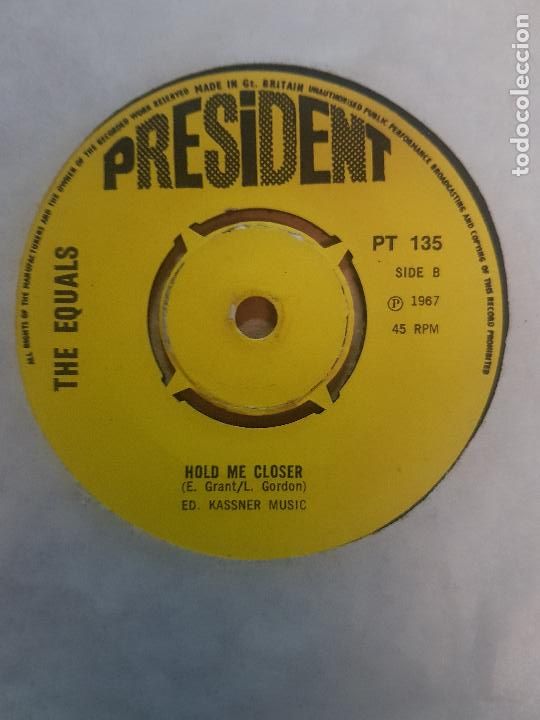 Discos de vinilo: THE EQUALS PT 135 - Foto 1