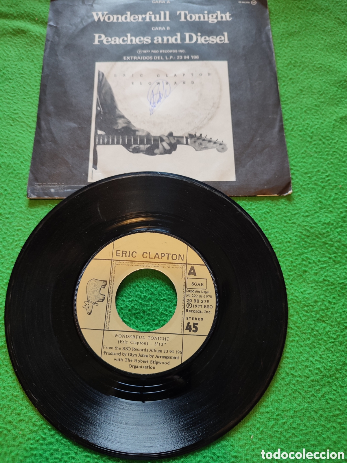 Discos de vinilo: Eric Clapton - Wonderfull tonight - Foto 2