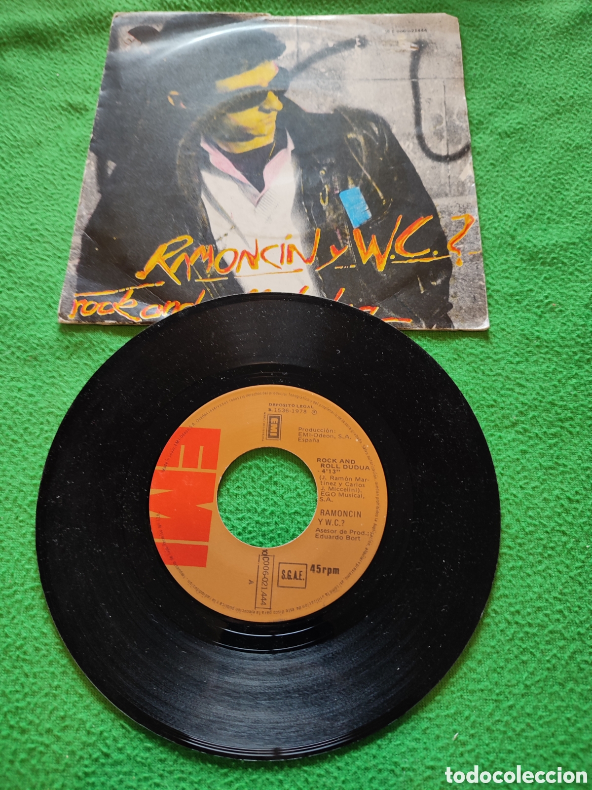Discos de vinilo: Ramoncin y W.C.?- Rock and Roll dudua - Foto 2