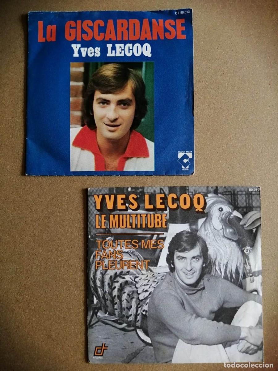 Discos de vinilo: DISCO SINGLE. YVES LECOQ (LA GISCARDANSE - LA MULTITUBE) - Foto 1
