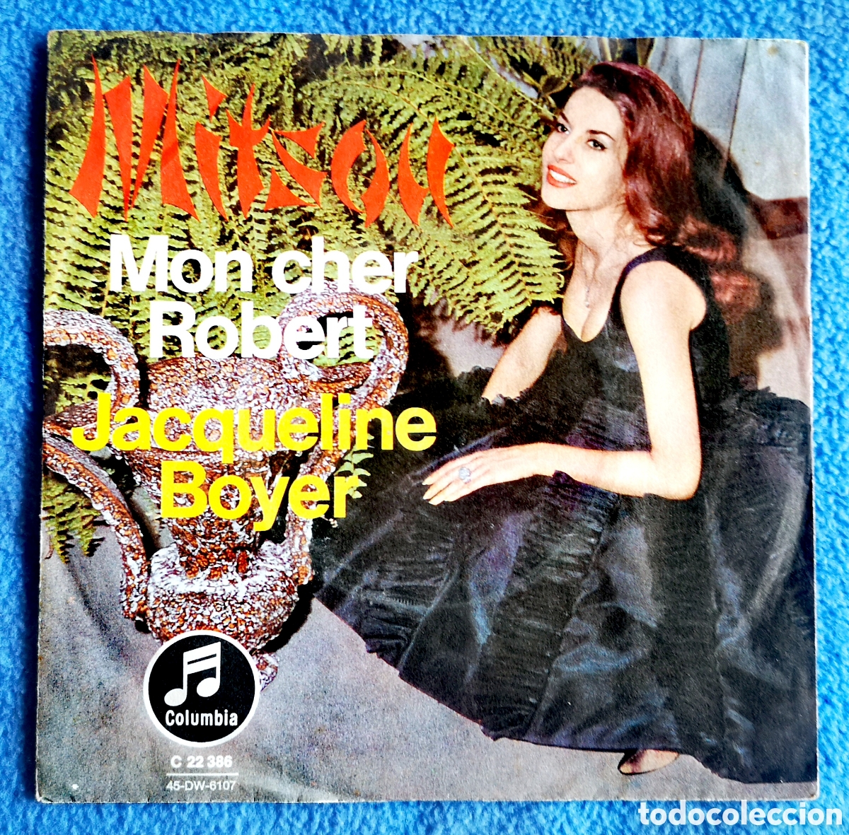 Discos de vinilo: MITSOU - MON CHER ROBERT - JACQUELINE BOYER - Foto 1