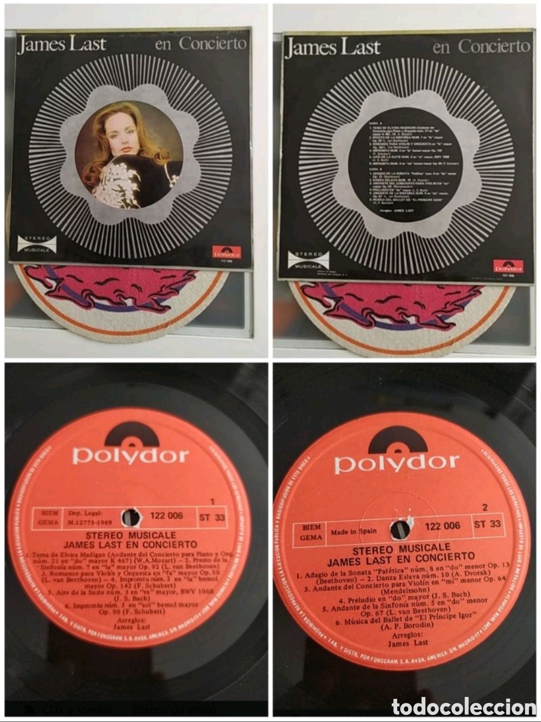 Discos de vinilo: Lp James Last en concierto. - Foto 1