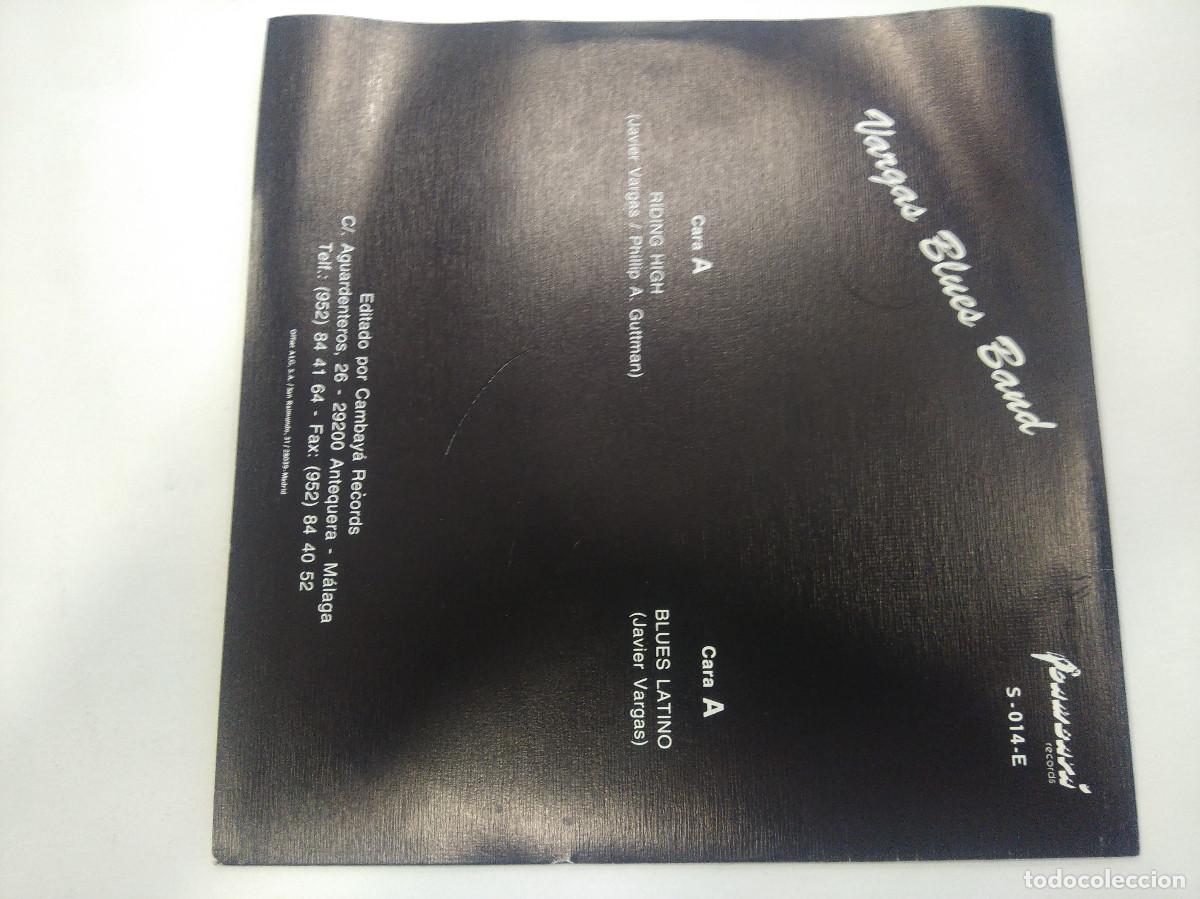 Discos de vinilo: VARGAS BLUE BAND/RIDING HIGH/SINGLE. - Foto 3