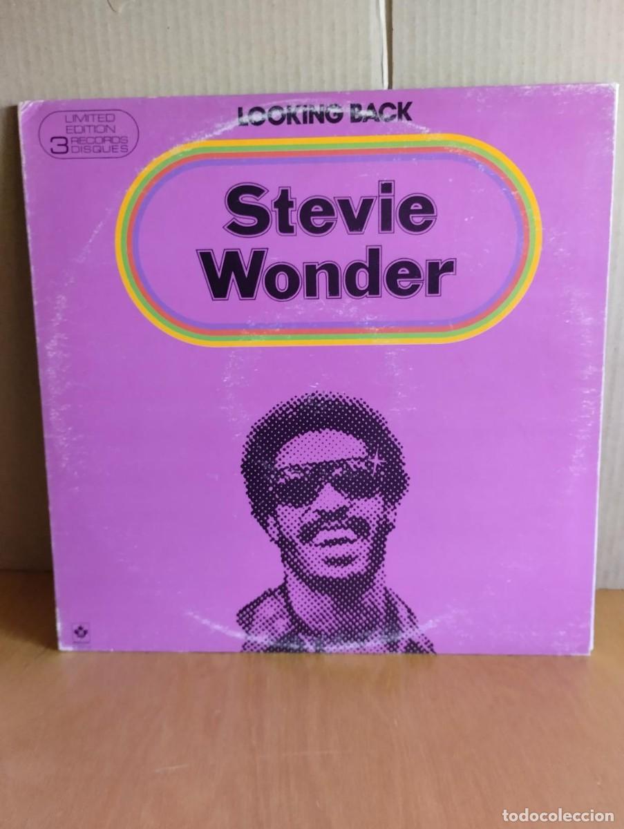 Discos de vinilo: STEVIE WONDER ---- LOOKING BACK - Foto 1