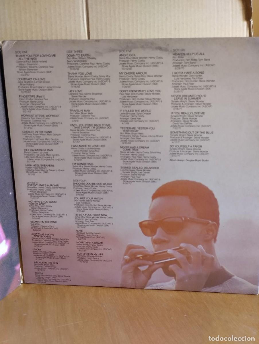 Discos de vinilo: STEVIE WONDER ---- LOOKING BACK - Foto 2