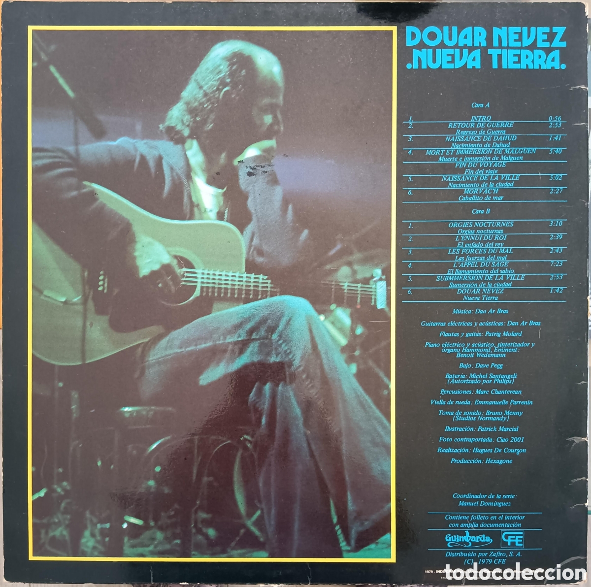 Discos de vinilo: Dan Ar Bras - Douar Nevez, 1979 - Foto 2