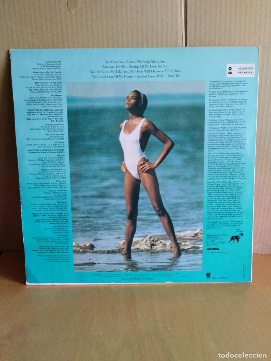 Discos de vinilo: WHITNEY HOUSTON ---- WHITNEY HOUSTON - Foto 2