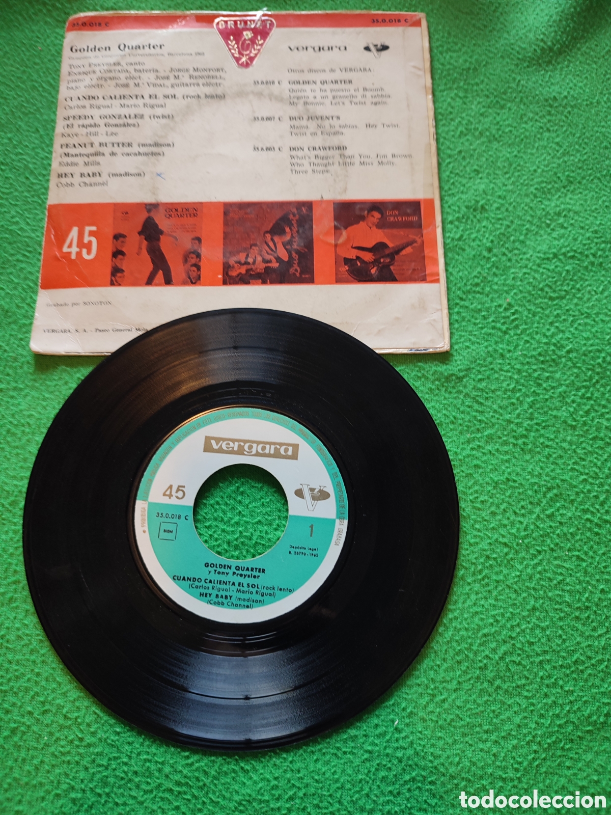 Discos de vinilo: Golden Quarter - Cuando calienta el sol+ 3 - Foto 2