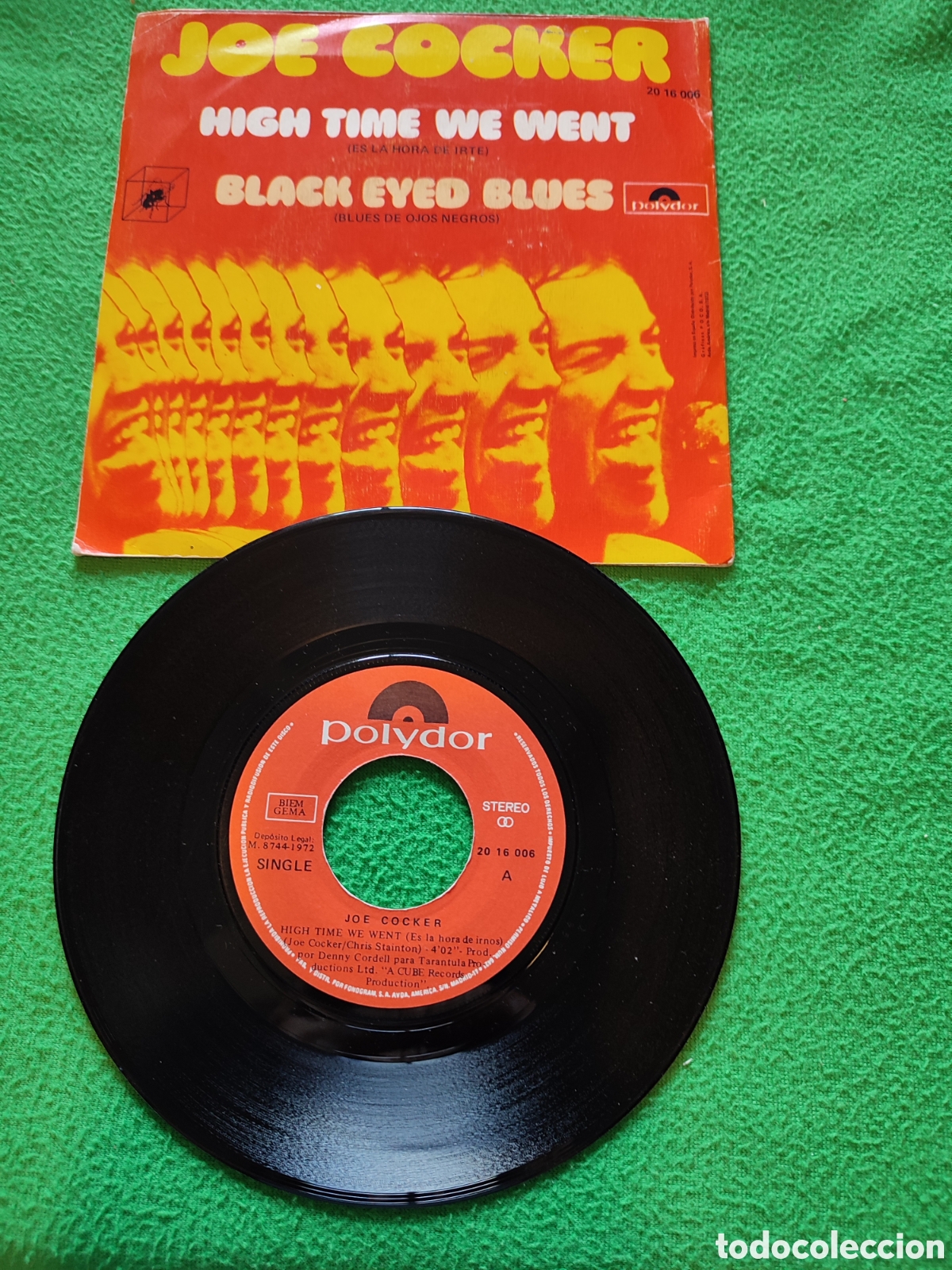 Discos de vinilo: Joe Cocker - High time we went - Foto 2