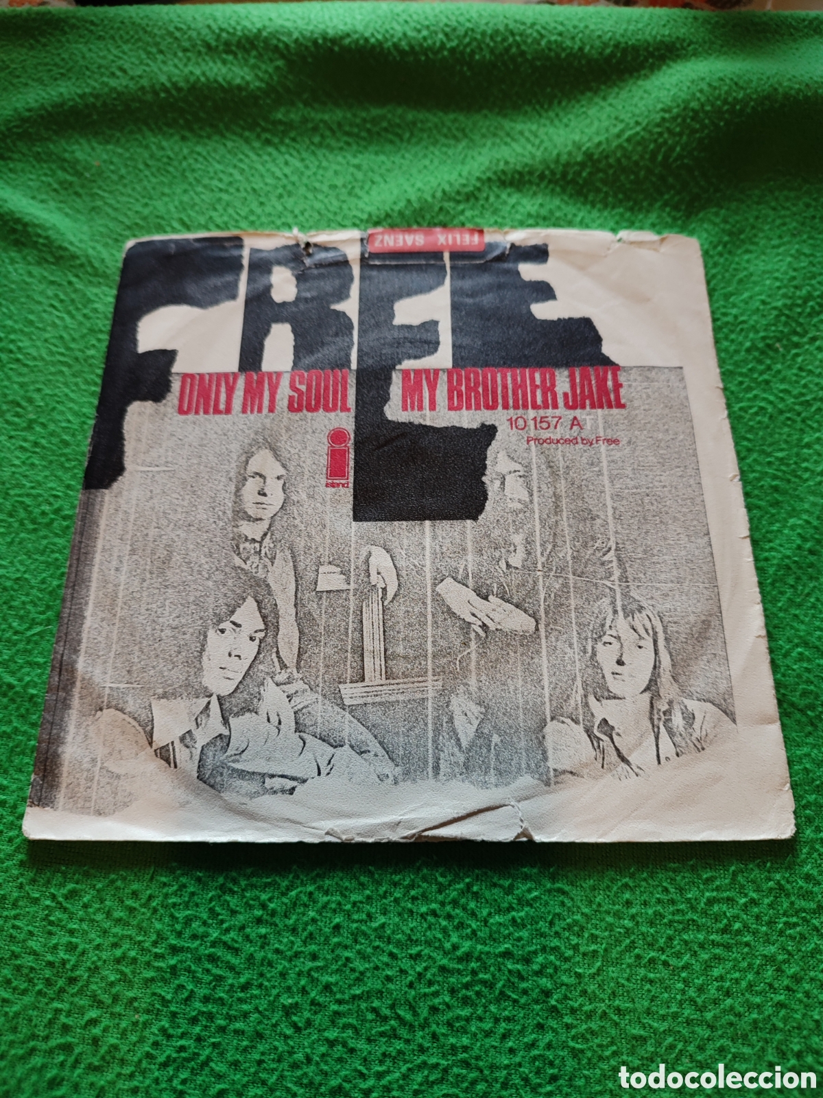 Discos de vinilo: Free - Only my soul - Foto 1
