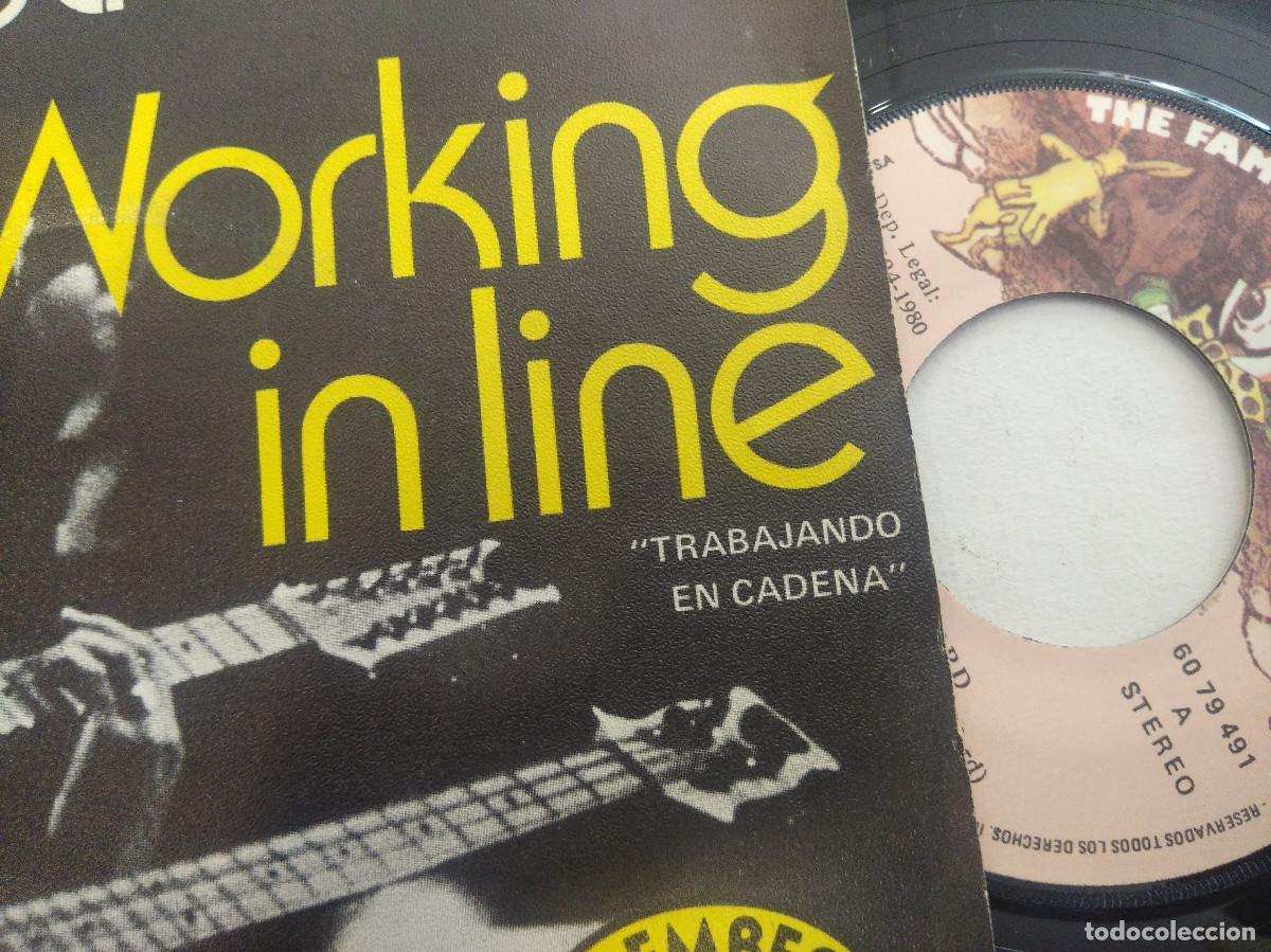 Discos de vinilo: MIKE RUTHERFORD/WORKING IN LINE/SINGLE. - Foto 2