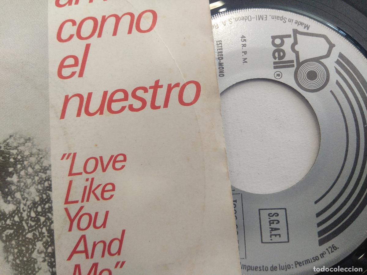 Discos de vinilo: GARY GLITTER/UN AMOR COMO EL NUESTRO/SINGLE. - Foto 2