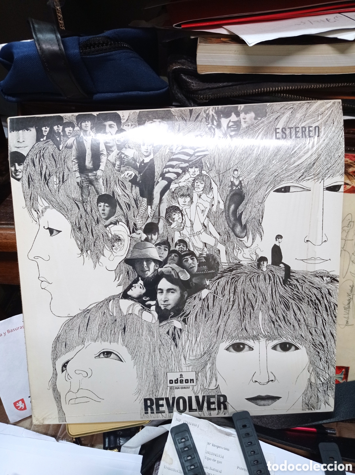 Discos de vinilo: Disco LP THE BEATLES - REVOLVER - Foto 7