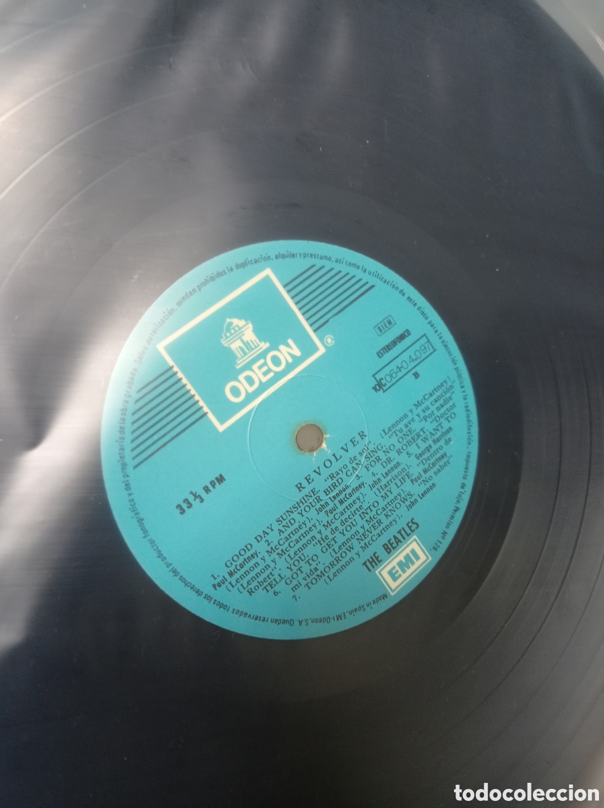 Discos de vinilo: Disco LP THE BEATLES - REVOLVER - Foto 8