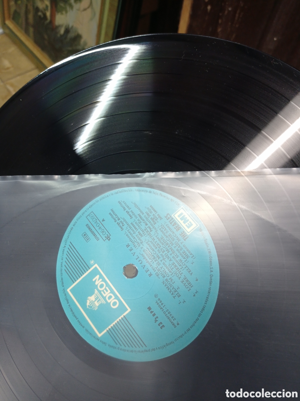 Discos de vinilo: Disco LP THE BEATLES - REVOLVER - Foto 9