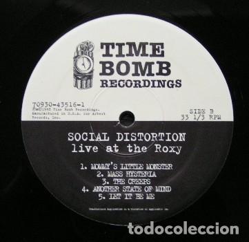 Discos de vinilo: Social Distortion &lrm;&ndash; Live At The Roxy - 2 x LP - Foto 4