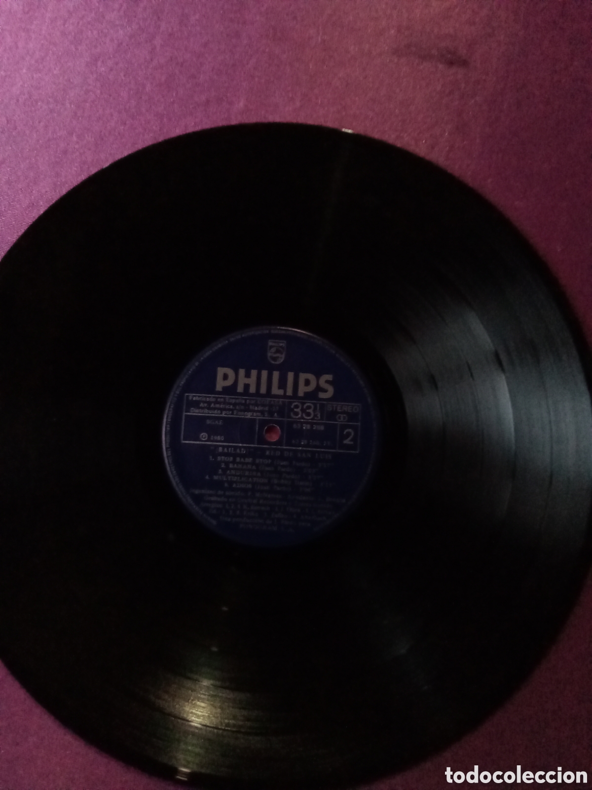 Discos de vinilo: RED DE SAN LUIS , BAILAD! P/1/4/4 - Foto 3