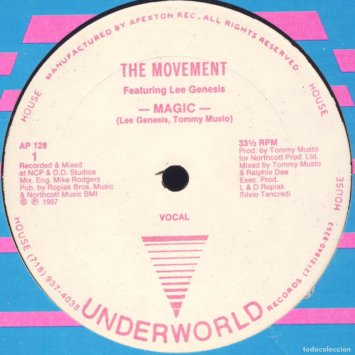 Discos de vinilo: Magic (feat. Lee Genesis) (12&rdquo; Maxi) - Movement - Foto 1