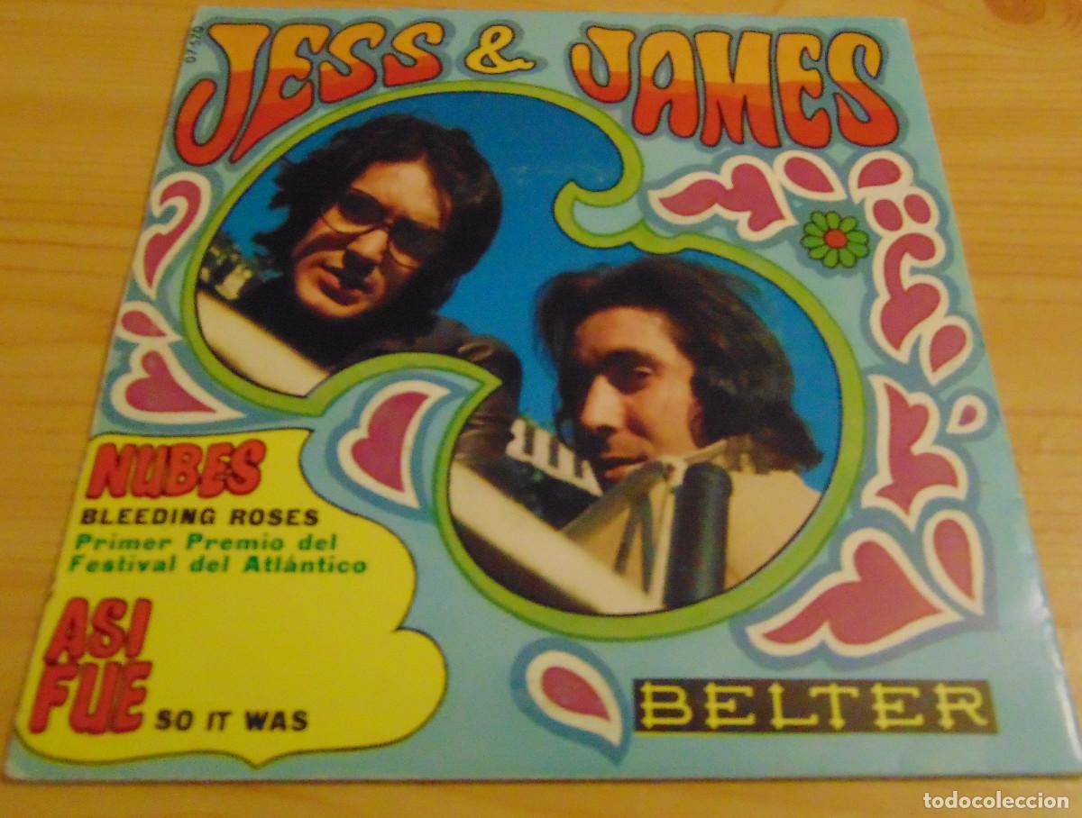 Discos de vinilo: Jess & James &ndash; NUBES - SINGLE 1969 - Foto 2