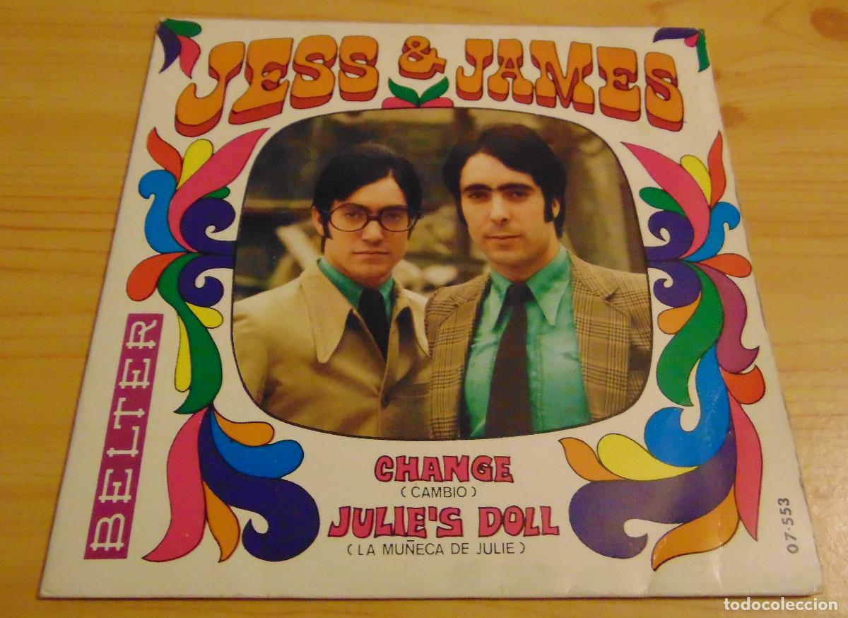 Discos de vinilo: Jess & James &ndash; CHANGE - SINGLE 1969 - Foto 1