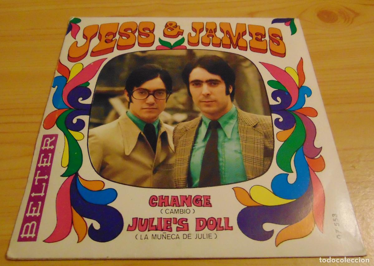 Discos de vinilo: Jess & James &ndash; CHANGE - SINGLE 1969 - Foto 2