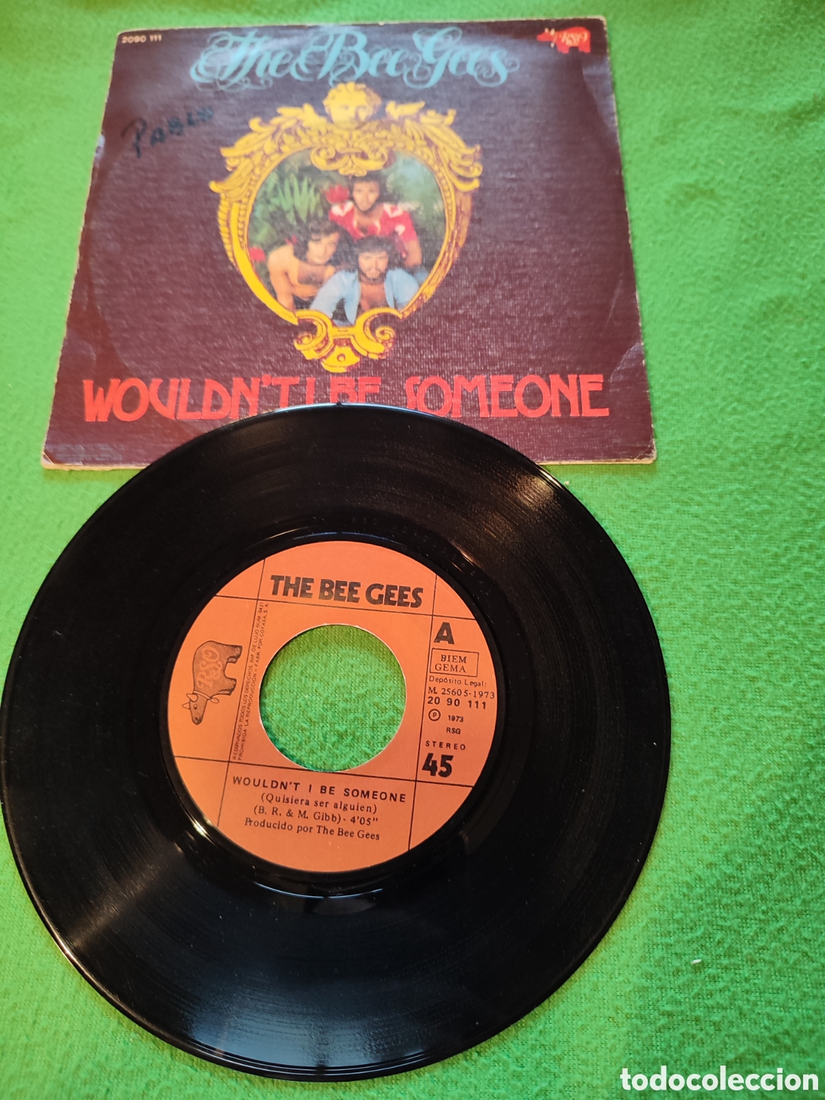 Discos de vinilo: The Bee Gees - Wouldnt I be someone - Foto 2