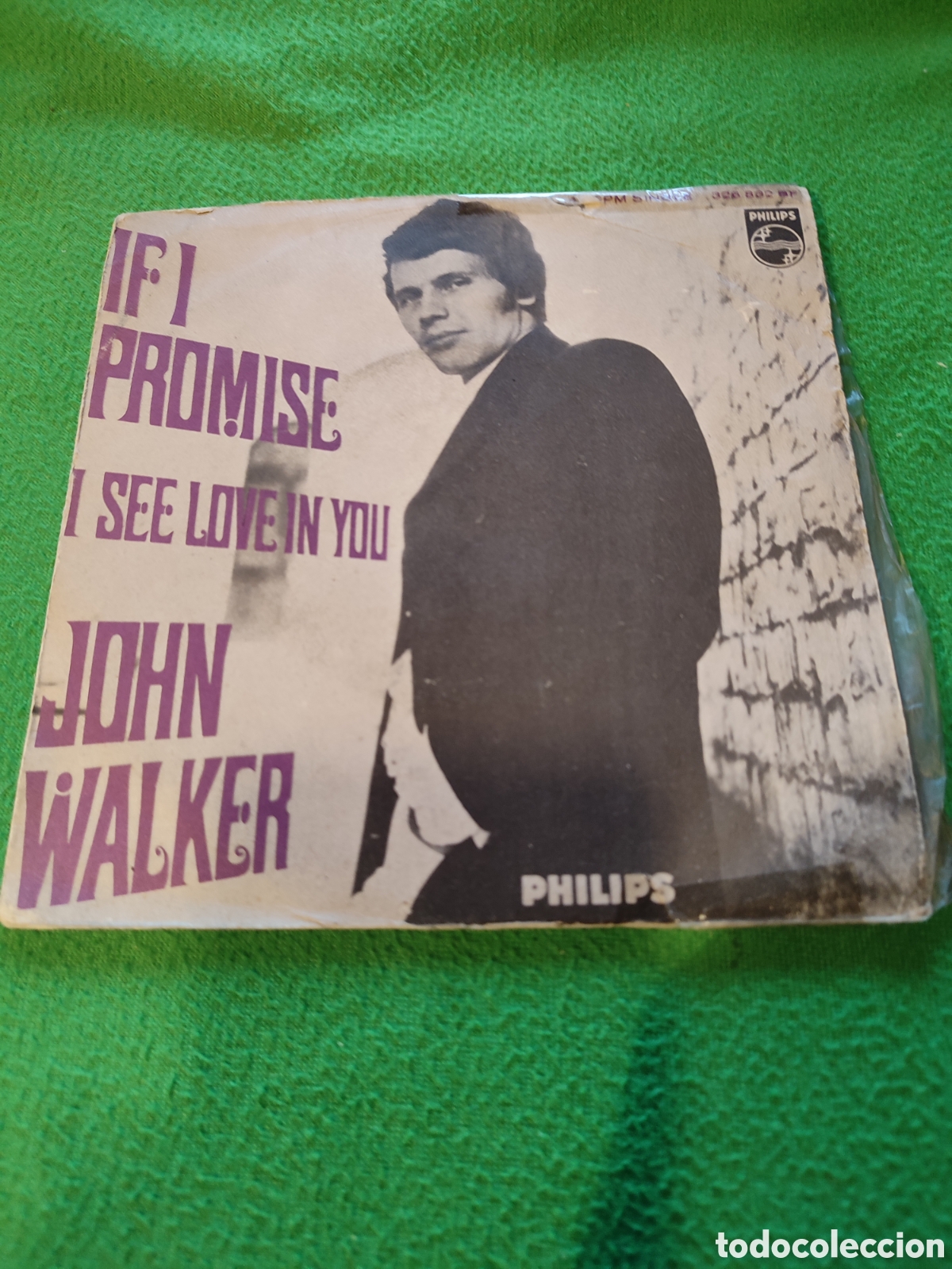 Discos de vinilo: John Walker - If i promise - Foto 1