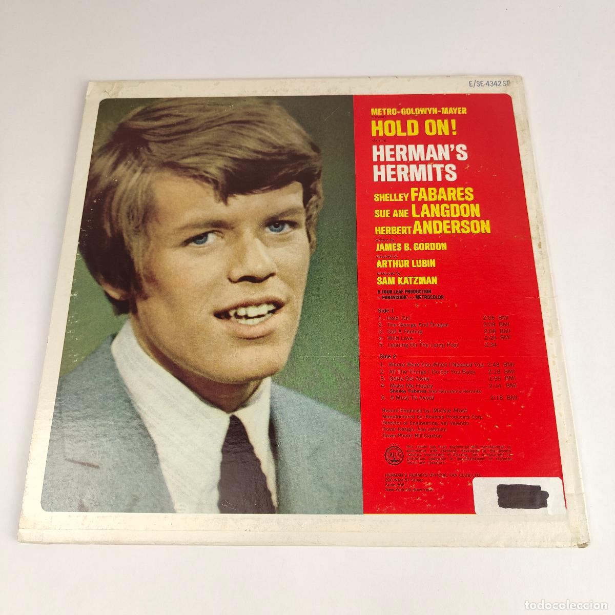 Discos de vinilo: HOLD ON! - HERMAN HERMITS - Foto 2