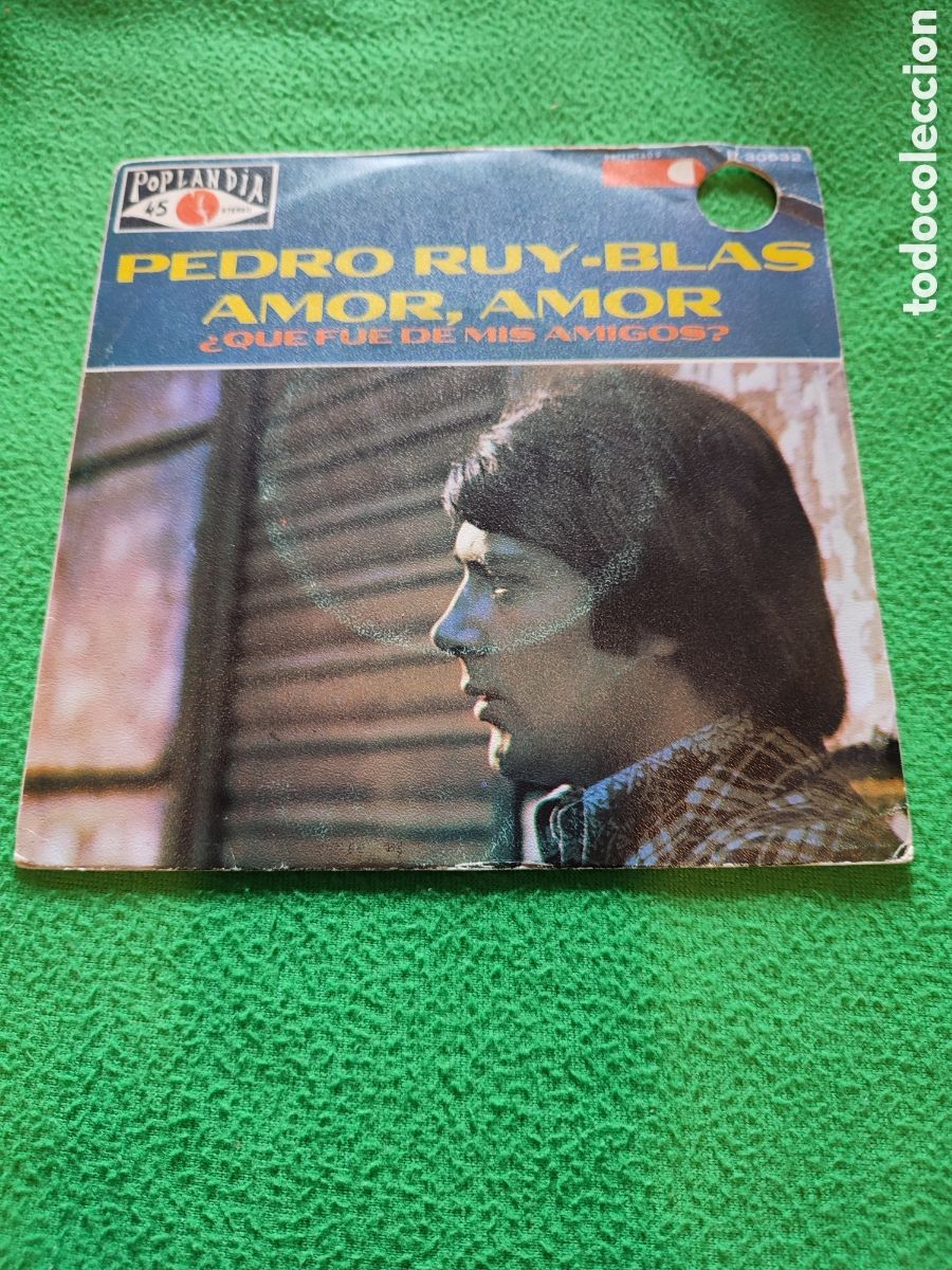 Discos de vinilo: Pedro Ruy-Blas - Amor , amor - Foto 1