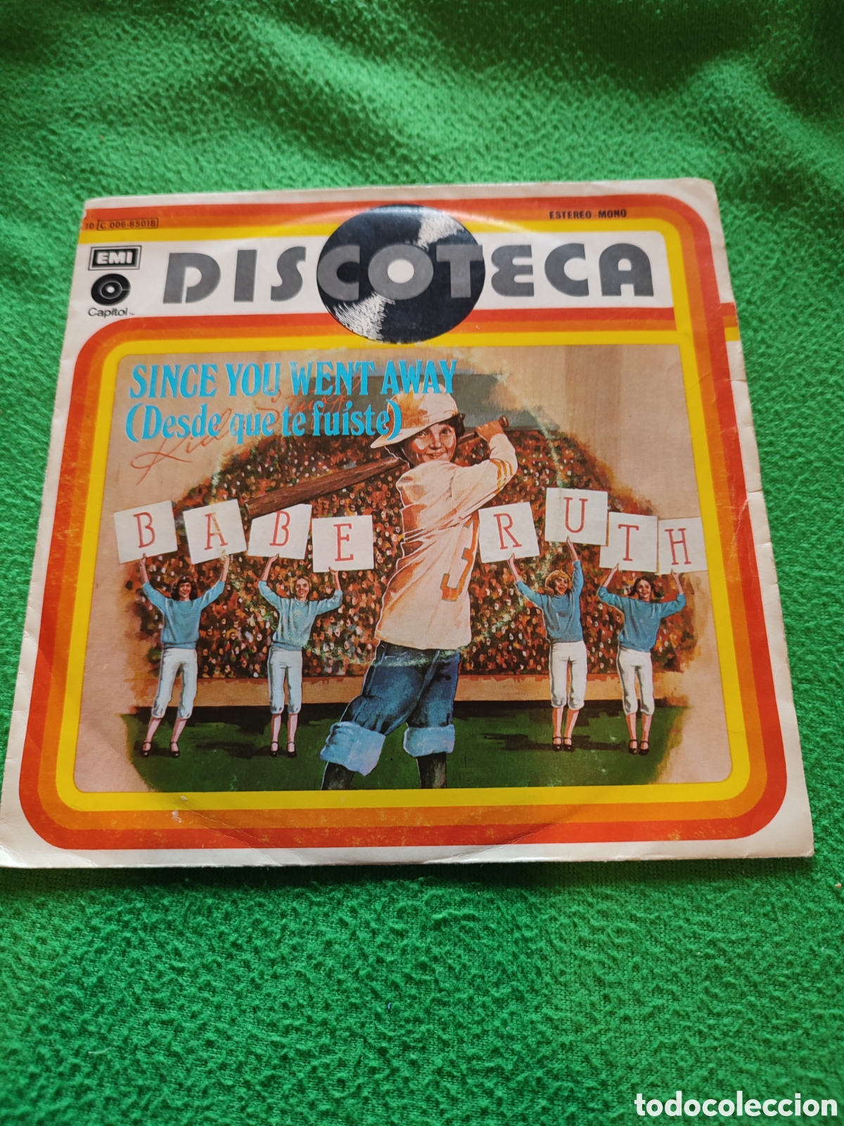 Discos de vinilo: Babe Ruth - Desde que te fuiste - Foto 1